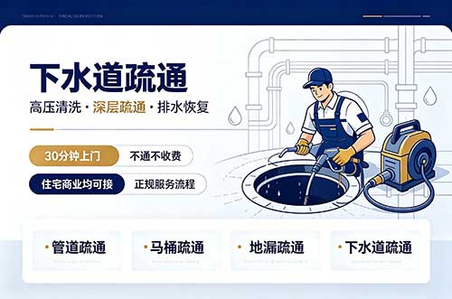 海丰下水道疏通
